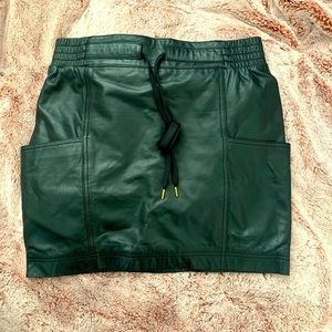NWOT Marc By Marc Jacobs Leather Skirt